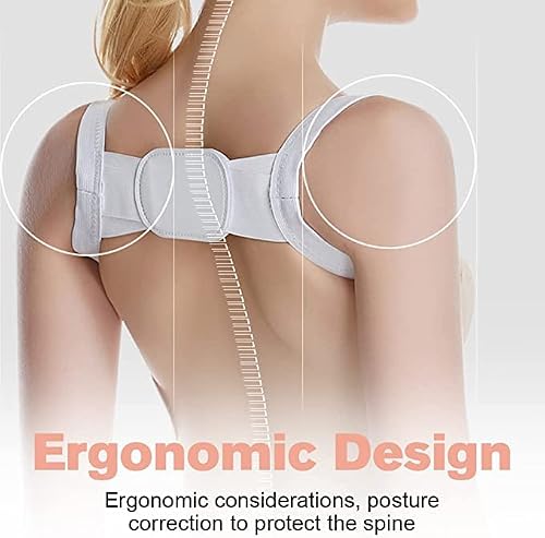 Yuetiane 2Pcs Posture Pro Fix, Posture Pro Fix Neck And Shoulder Corrector Posture Corrector For Adults And Kids, Adjustable Upper Posture Support Breathable Shoulder Back Straightener #TOP4