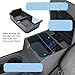 EDBETOS Center Console Organizer Tray Compatible with 2005-2021 Nissan Frontier Console Insert Tray Secondary Armrest Storage Box ABS Plastic Interior Accessories
