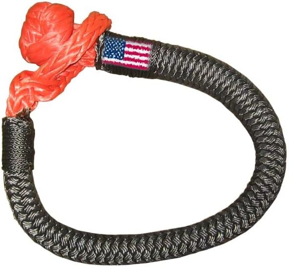 BILLET4X4 U.S. Made MEGA-Duty Soft Shackles 3/8 INCH - 47,000 lbs MBS (Single)