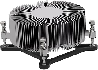 12cm CPU Air Cooler Fan with Aluminum Heatsink, High Air Volume and Excellent Thermal Conductivity
