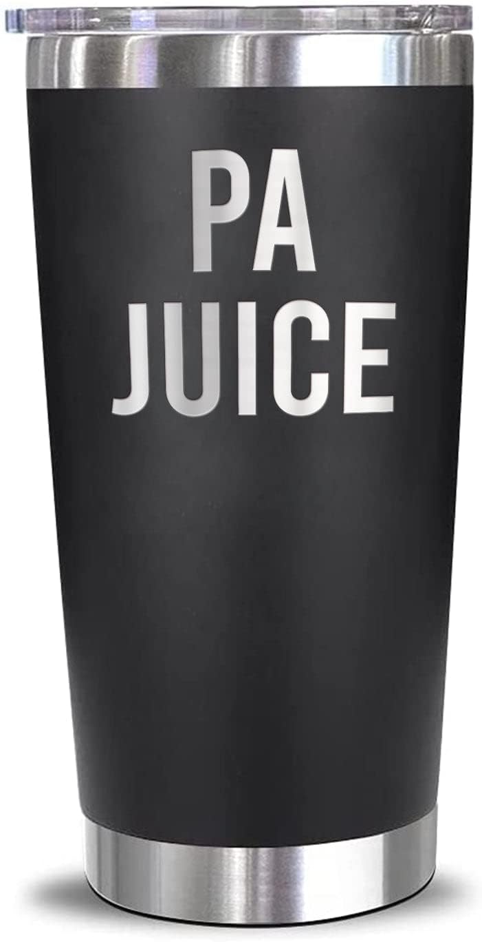 LissiArt97 Pa Juice Tumblers Laser Engraved - 20Oz Travel Tumbler For Father's Day Birthday Christmas - Travel Tumbler Gifts For Pa - New Pa - Pa To Be - Pa Gift