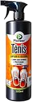 Limpa Tênis Spray 500ml Pioneer – Limpeza Rápida e Fácil, Remove Sujeira e Manchas, Uso Doméstico, Ideal para Tênis Branco, Todos os Materiais