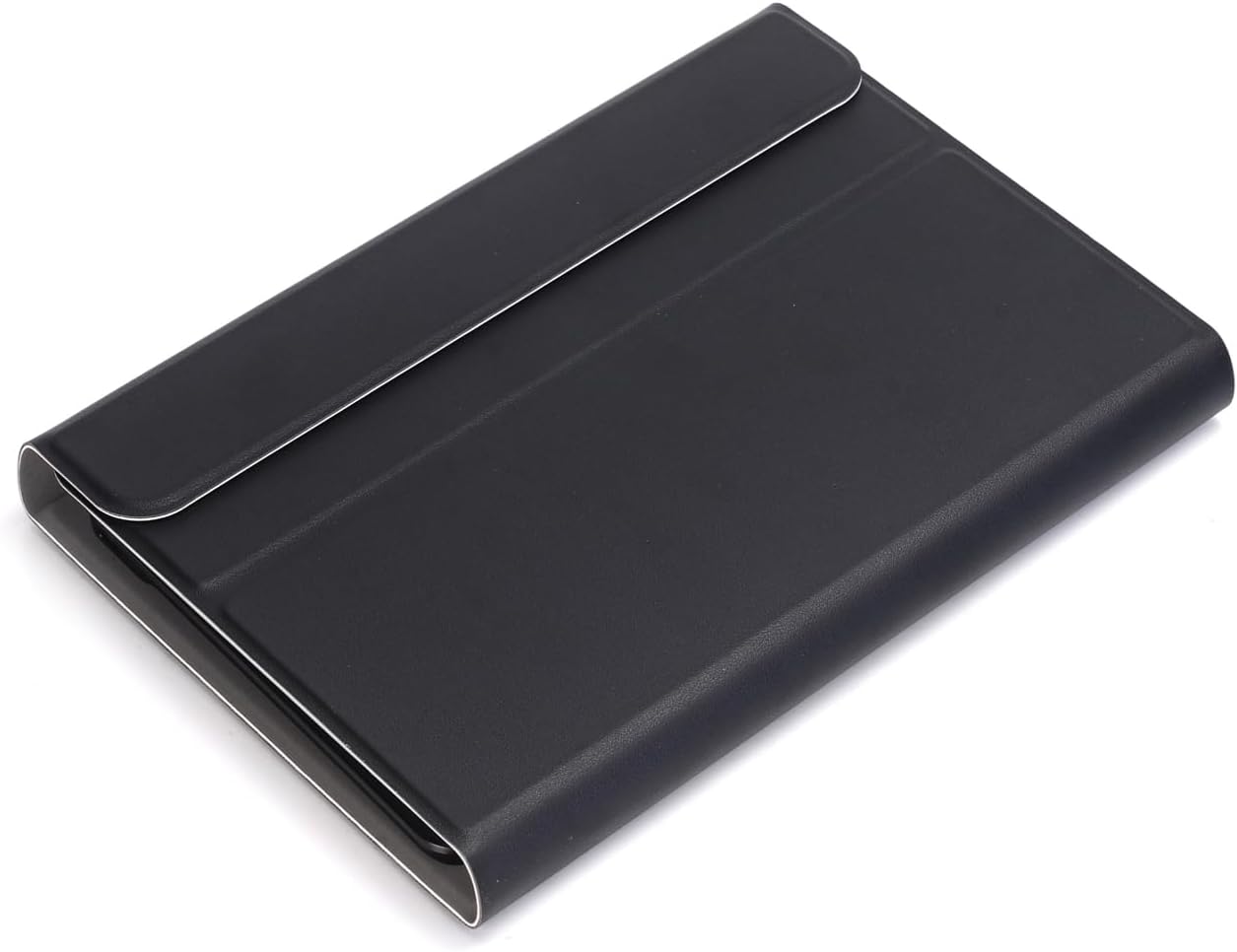 Keyboard Case for iPad mini 7 A17 Pro & iPad mini 7th/6th Generation (2024/2021) - Detachable Bluetooth Keyboard with Slim Folio Stand, USB-C Rechargeable, and Pen Holder (Black)