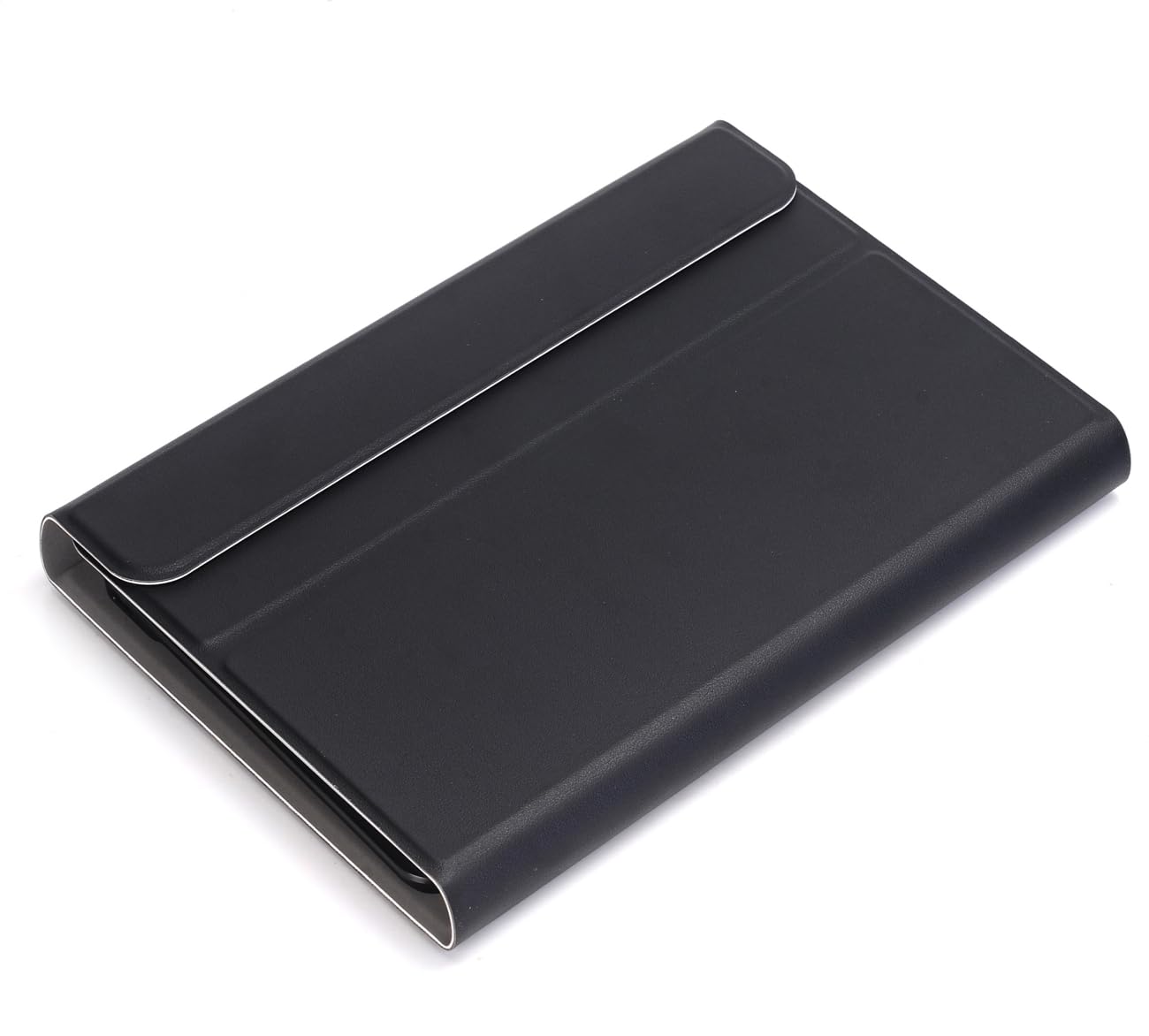 Funda de teclado para iPad mini 7 A17 Pro y iPad mini de 7ª/6ª generación (2024/2021) – Teclado Bluetooth desmontable con soporte delgado, recargable por USB-C y soporte para bolígrafo (negro