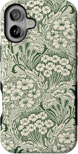 Casely iPhone 16 Plus Case | Mystic Meadow | Green Gardens | Bold Protective Design | Compatible with MagSafe
