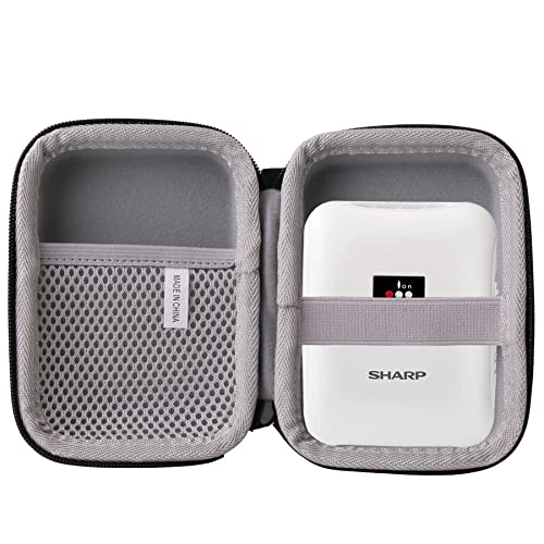 waiyu JP収納ケース互換の シャープ (SHARP)プラズマクラスター イオン発生機 25000 IG-NM1S 保護 キャリングケース 収納ケース. (グレー)のサムネイル