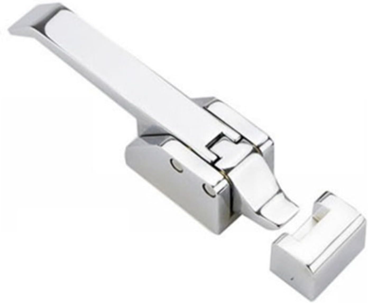 DK615 Stainless Steel Oven/Refrigerator Door/cinets/Freezer Handles/hasps/Buckle Lever Compression Door Lock 1Pcs(Zinc Alloy with key-01)