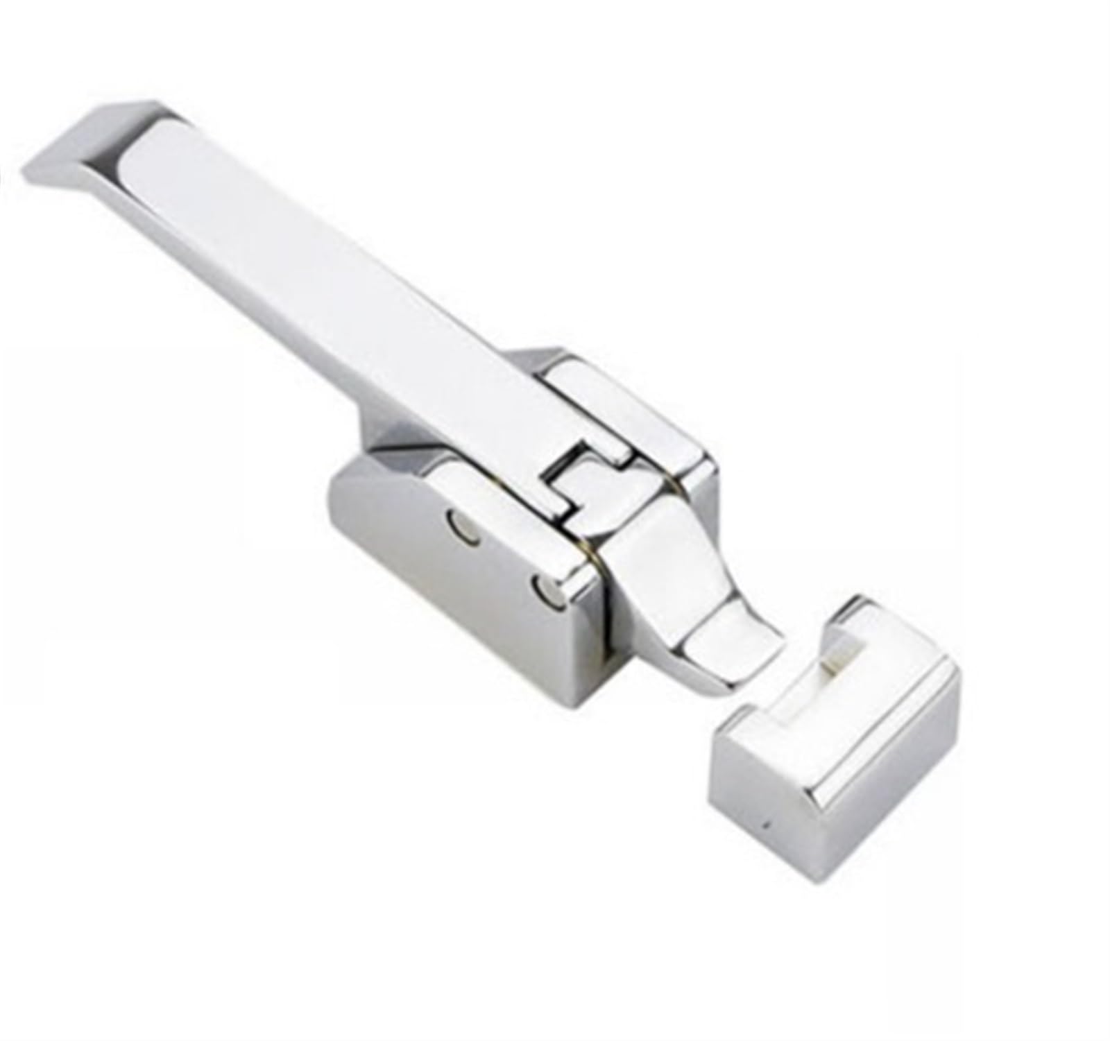 Wqgqpxob Zincalloy Withoutkey-01 Dk615 Stainless Steel Oven/Refrigerator Door/Cinets/Freezer Handles/Hasps/Buckle Lever Compression Door Lock 1Pcs(Zincalloy Withoutkey-01)