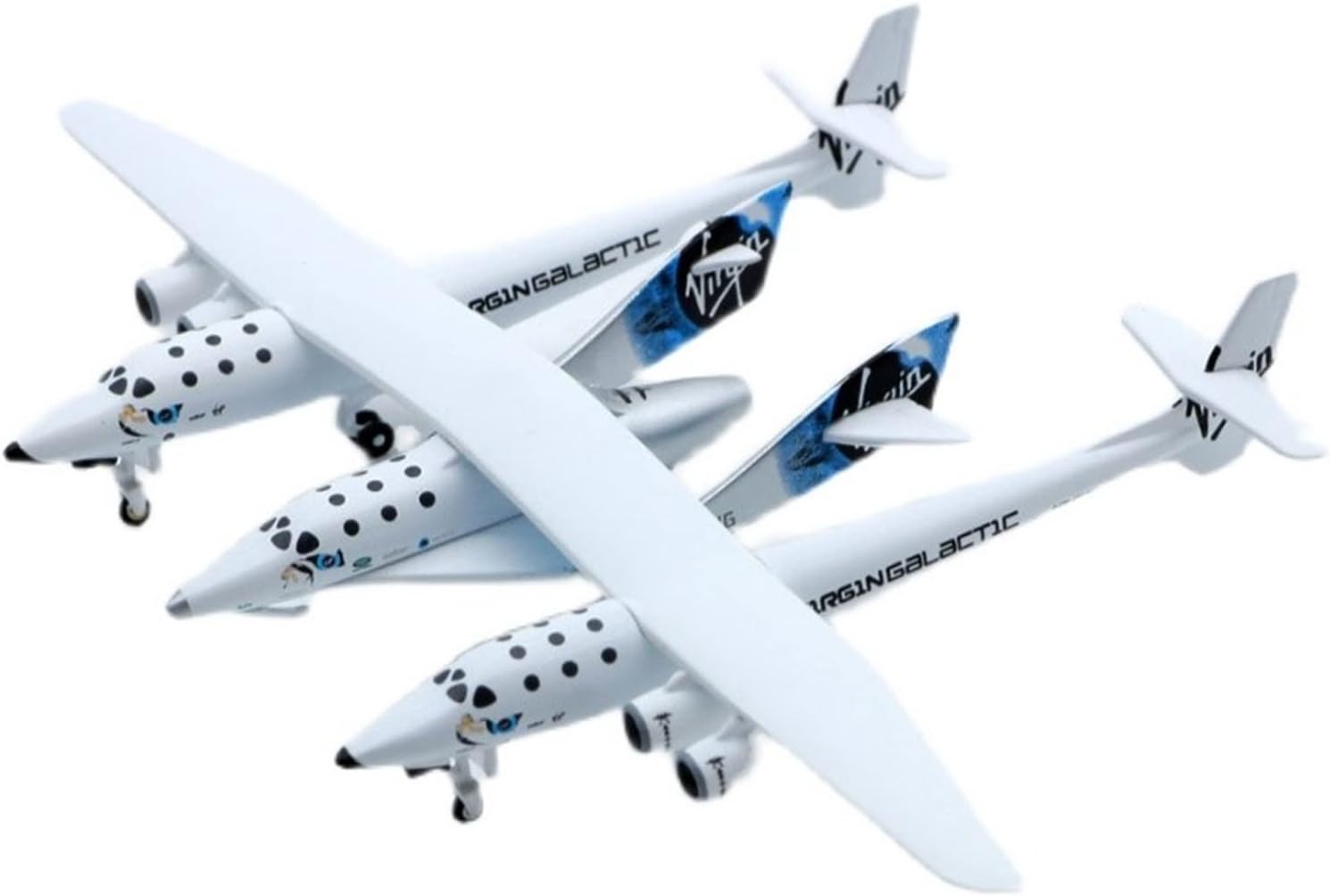 1 400 Scale Alloy Airplane Fit for N348MS Spaceship Craft Die-Cast Model Toy Series Hobby Playgame Kit