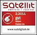 Opticum Stahl QA60 - Antena parabólica con LNB, 60 cm Antracita