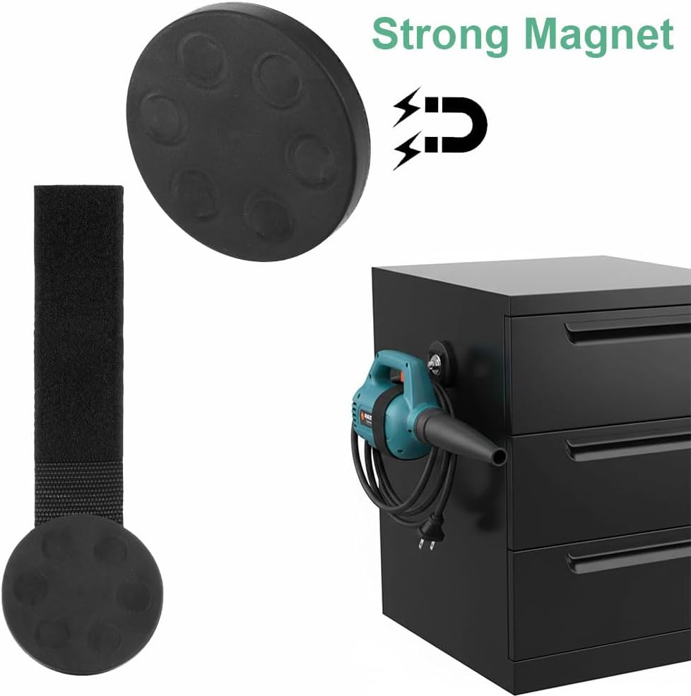 SagaSave Heavy Duty Magnetic Hook Suitable for Hanging Cables, Garden Hoses Ropes(6.6cm / 2.6in)