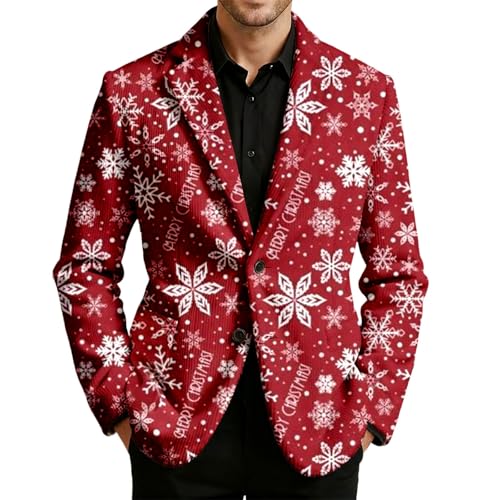 Blazer de Noël homme pour vos soirées de réveillon et repas de famille