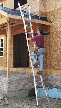Werner MT-22 300-Pound Duty Rating Telescoping Multi-Ladder, 22-Foot