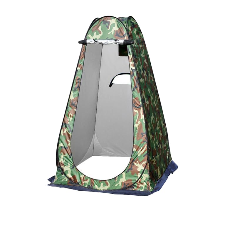 Changing Tent Outdoor Camping Shower Bath Toilet Tent For Privacy Fishing Photography Changing Shelter Auto Speed Open Pop Up Instant Portable (Caflage)