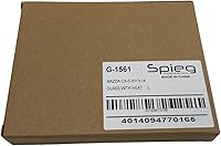 Vista 4 de Spieg Cristal de repuesto para espejo lateral del conductor para Mazda CX-5 2013-2014 con placa de respaldo Espejo de visión lateral izquierdo