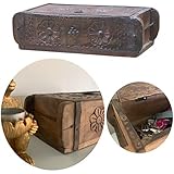 Diese Holzkiste in Ziegelform-Optik ist ein tolles und wunderschönes Wohnaccessoire, denn die Ziegelformen sind der Trend in diesem Jahr und jeder will eine haben - egal ob Hygge-Style, Landhaus Stil - dieser Holzkasten passt überall perfekt