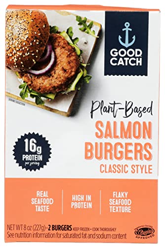 Good Catch Plant-Based Salmon Burgers #TOP24