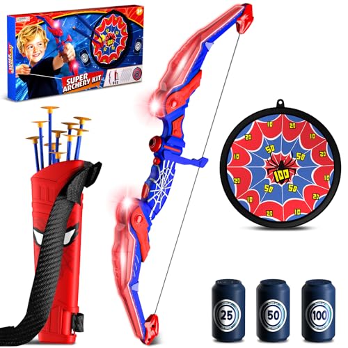 Motivekit Kids Bow and Arrow Set, Led Light Up Bow...