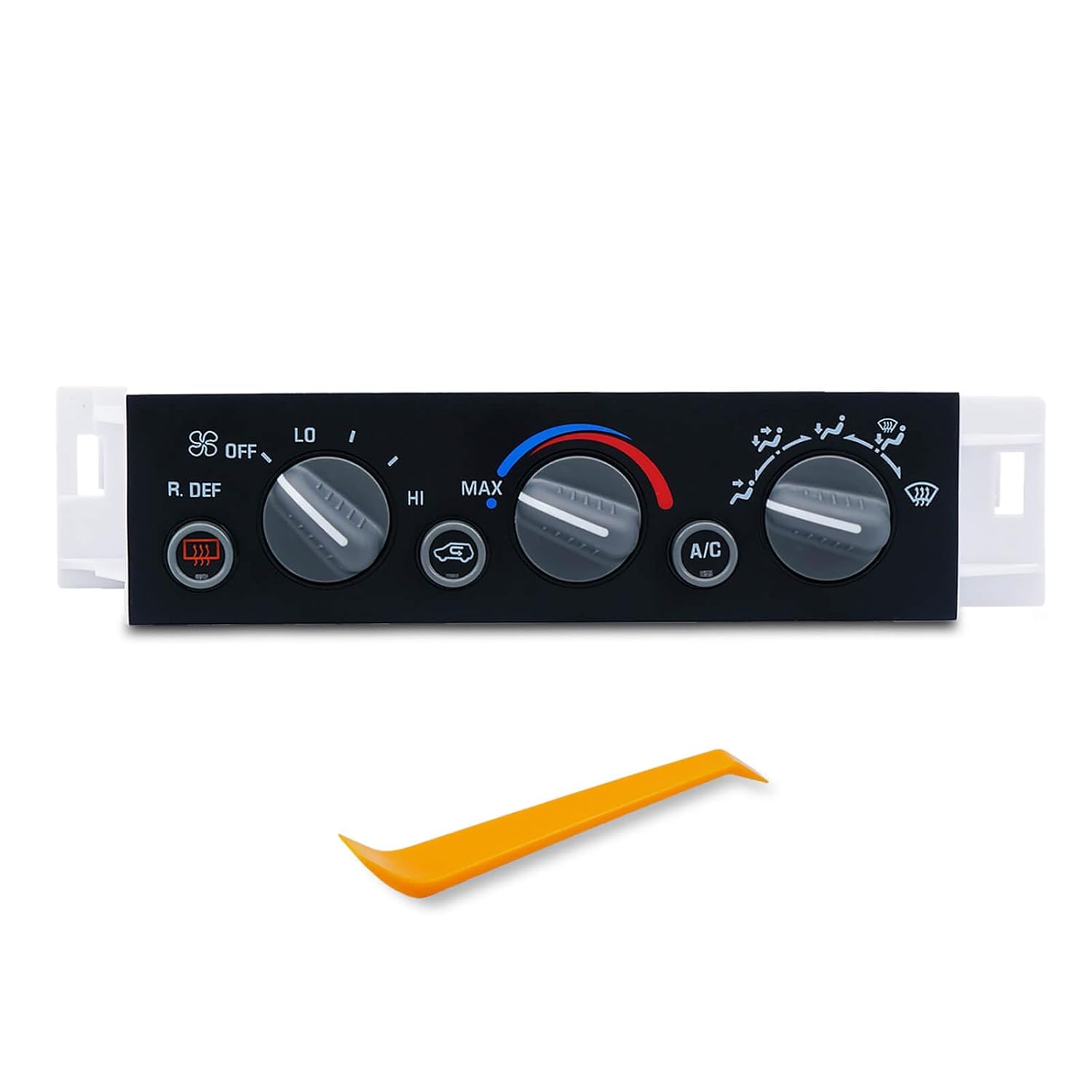 15-72547 599-006 AC Heater Climate Control Panel Compatible with 1996-2000 Chevy C1500 C2500 Suburban Tahoe GMC Yukon,9378805,16231165