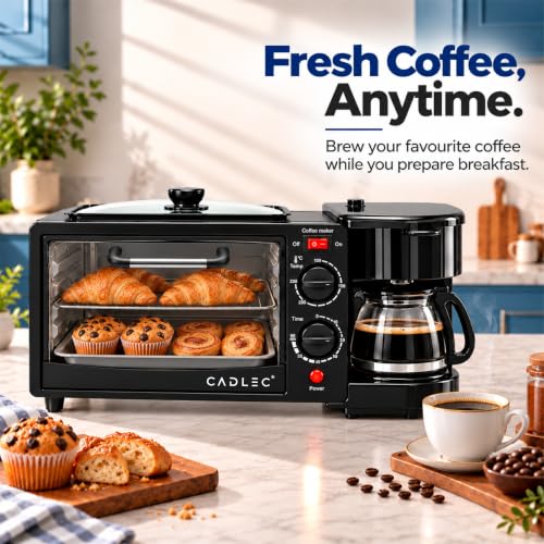 CADLEC Store CADLEC MultiChef Pro 3 in 1 Breakfast Maker With Oven - Image 5