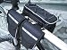 Mocase Bike Bicycle Multi-function Frame Top Tube Pannier Bag with Rainproof Cover for Mountain Road Bike
