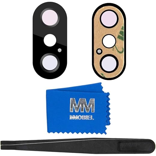 MMOBIEL Bakre bakre kamera glaslinsskydd kompatibelt med iPhone XS/XS Max (1x)