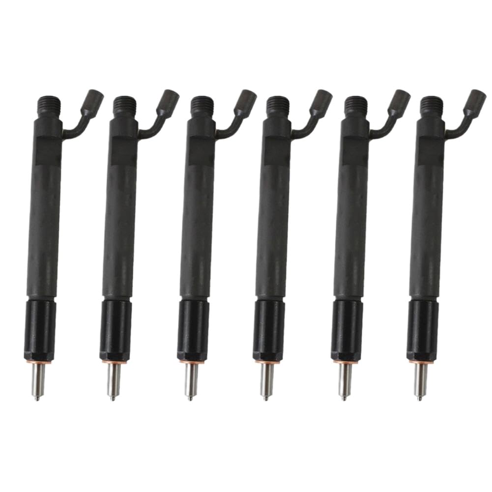 6 Inyectores de Combustible 3283160 C3283160 0432191592 Compatible With Cummins C8.3L 6C 6CT 6CTA 6CTAA Motor