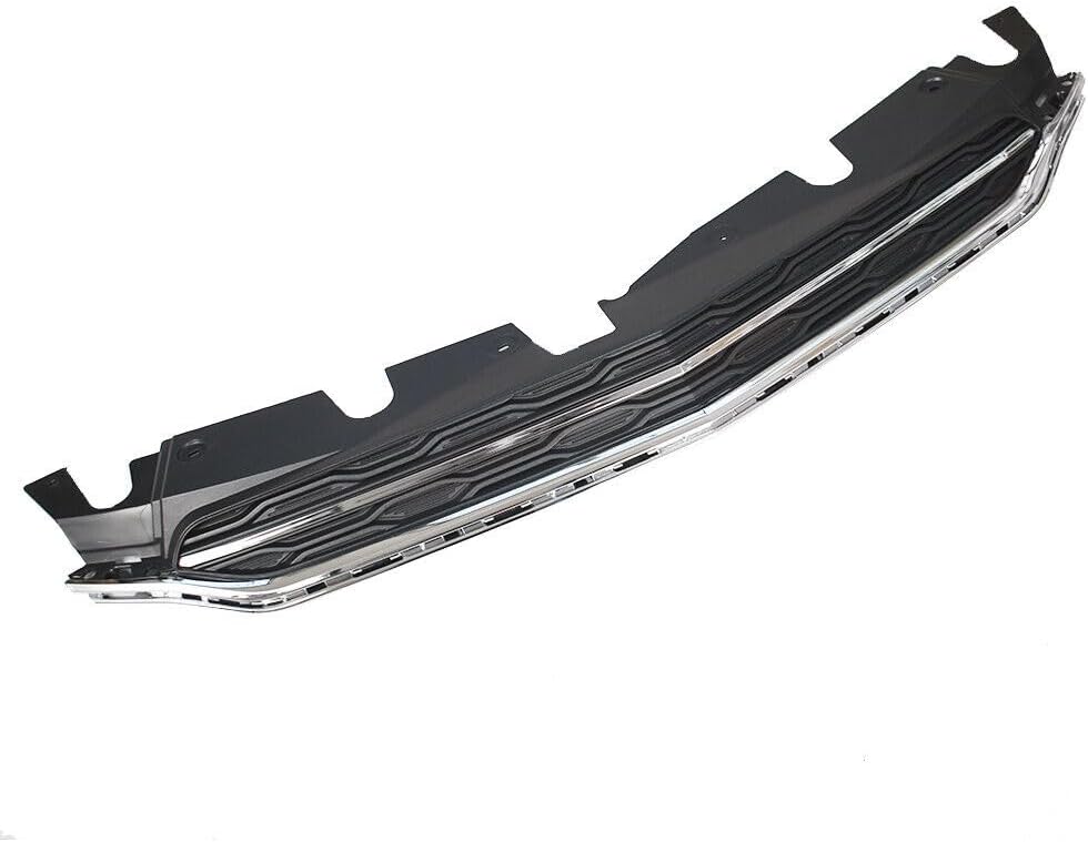 Bumper Grille Fit for 2016 2017 Chevy Equinox Chrome Upper+ Lower Grille