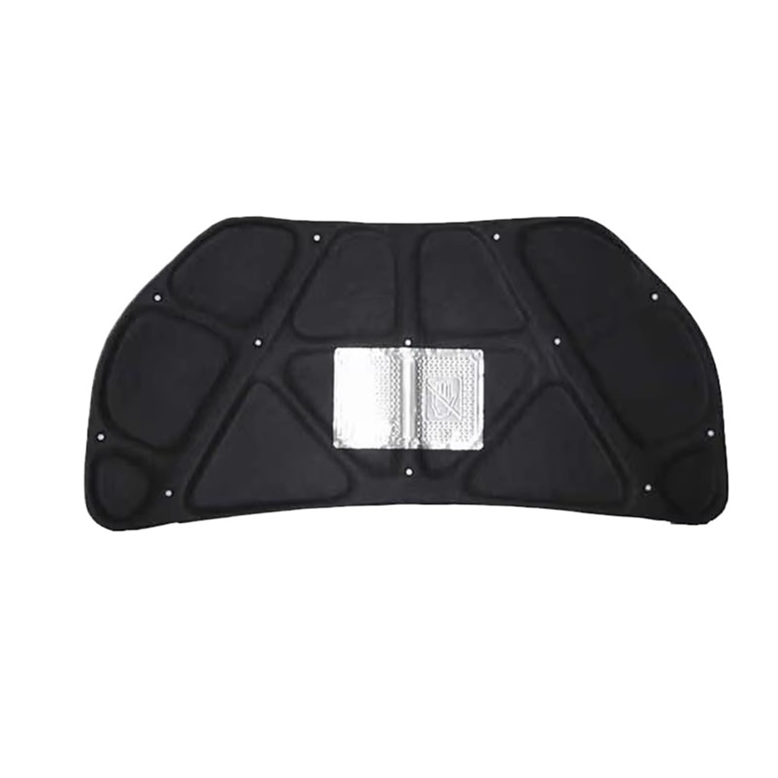 Eshgtuo 1 Piece Aluminum Foil Car Bonnet Insulation Mat For Hyundai For Elantra Hd Mk4 For Avante 2007-2010 Front Hood Engine Sound Insulation Pad Engine Insulations Mats(1 Piece Aluminum Foil)