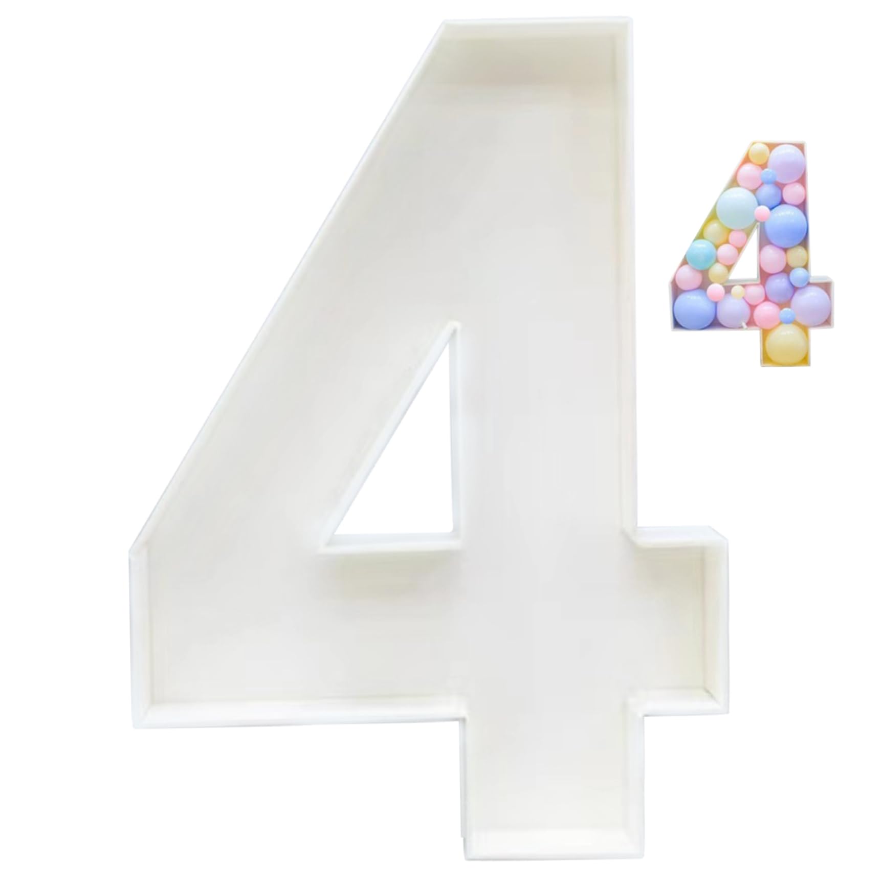 Chiffres extra larges de 3 pieds pour embellir vos accessoires photo