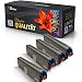 Produktbild 4X 123Color Alternative Tonerkartuschen kompatibel für Oki C7000CCS C7200 C7200 DN C7200N C7400 C7400DXN C7400N C7400NCCS Sharp ARC240P MB716 Schwarz Cyan Magenta Yellow Set Color Pro Serie