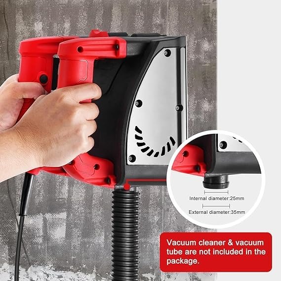 Image of Painter Spray Gun 1680W Electric Wall Plaster Remover Wall Scraper & Shovel Machine for Wallpaper Putty Cement Removal
