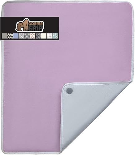Miniatura 11 de The Original GORILLA GRIP Funda y almohadilla para tabla de planchar, revestimiento de silicona, acolchado grueso resistente a quemaduras, fundas de