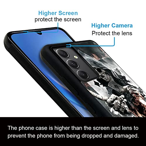 CARLOCA Compatible with Samsung Galaxy A54 Case,Skull Poker Samsung Galaxy A54 Cases for Girls Women,Fashion Graphic Design Shockproof Anti-Scratch Drop Protection Case for Samsung Galaxy A54 - image 5