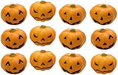 Curious Minds Busy Bags Bundle of 12 Jack-O-Lantern Pumpkin Party Favor Stress Balls, Pack of 12, Bulk Small Novelty Toy Prize Assortment for Birthday Halloween Party Gifts image 5