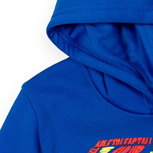 Dc Comics Justice League Superman Toddler Boys Fleece Pullover Hoodie Blue 4T #TOP3