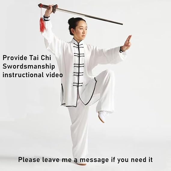Tai Chi Scalable Training Sword with Storage Cloth Pouch