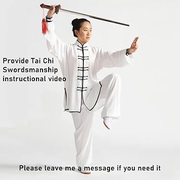 Tai Chi Scalable Training Sword with Storage Cloth Pouch