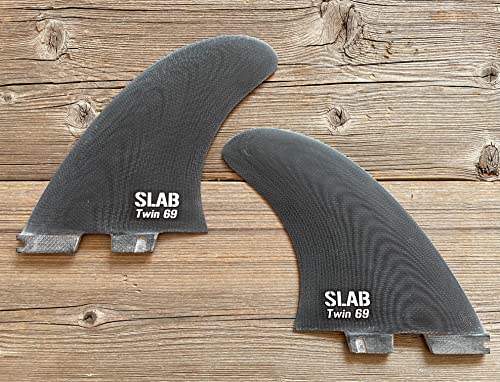 Slab  Twin Fins MR Black 2 tabs Clic