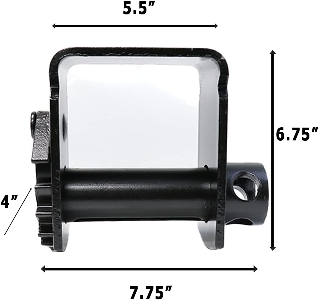 Boxer Heavy Duty Sliding Winch for Flatbed Trailer – Steel Winch Tie Down Standard C Channel