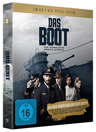 Das Boot - Staffel 2 [Blu-ray] con máxima nitidez visual y sonora 4