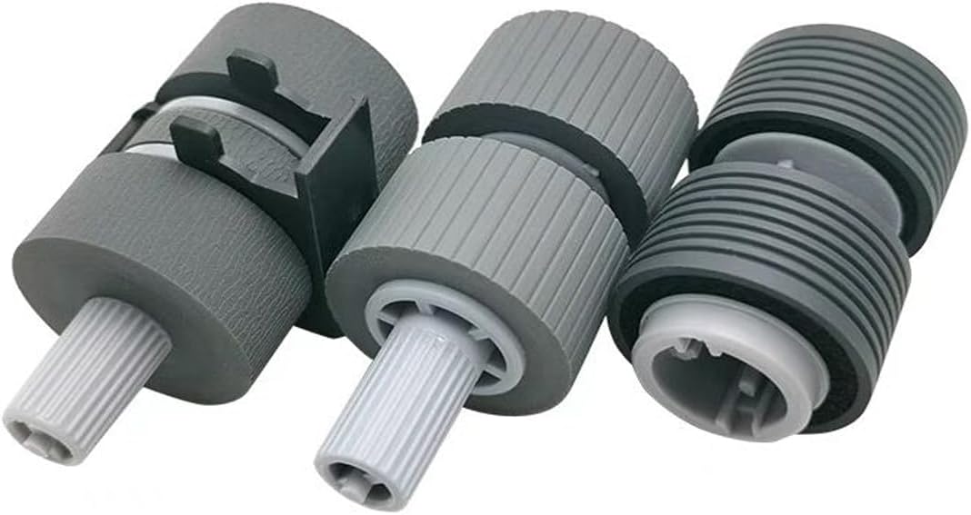 ZHOUHONG Scanner Brake Pick Roller Set for Fujitsu Fi-6670 Fi-6770 Fi-6770A Fi-5650C Fi-5750 Fi-5650 Fi-6750 Fi-6750S