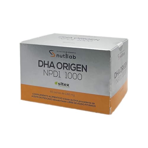 Nutilab Dha Origen Npd1 1000, 60 Perlas - Blister