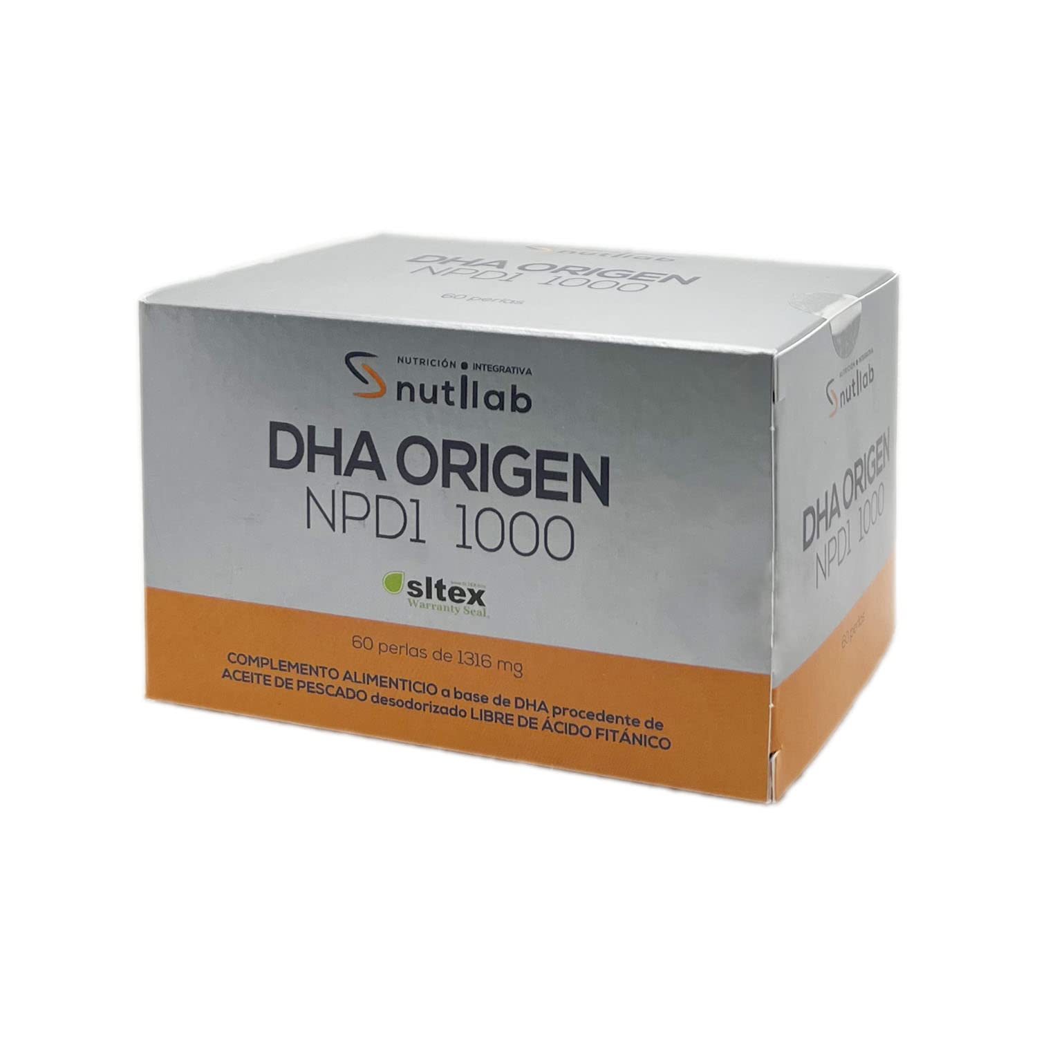 Nutilab Dha Origen Npd1 1000, 60 Perlas - Blister