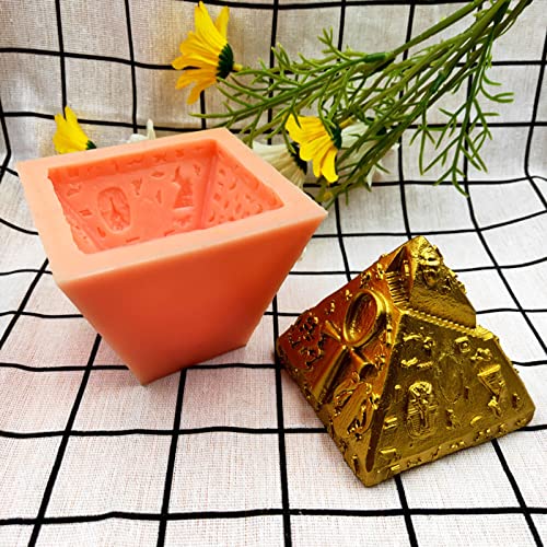 Unknowns Stampo per Candele in Silicone a Piramide...