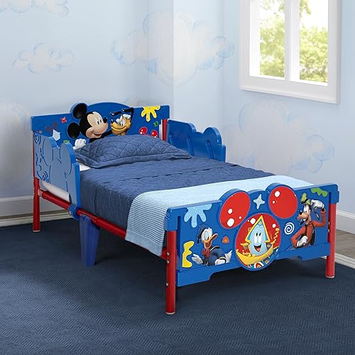 Delta Children Mickey Mouse 3D Toddler Bed, Blue by Delta Children - Image 2