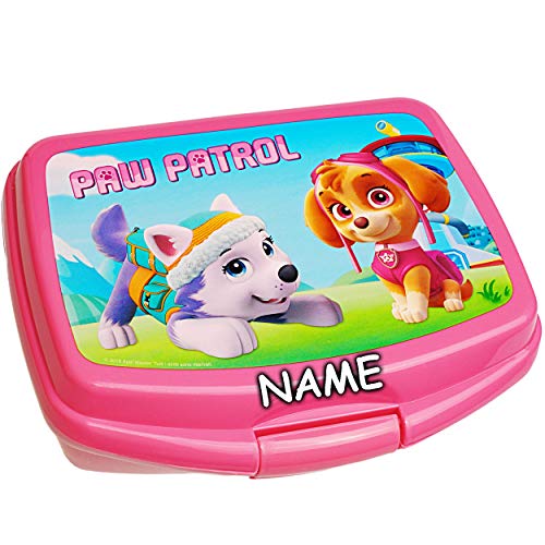 alles-meine.de GmbH Lunchbox/Brotdose - Paw Patrol - Hunde - inkl. Name -...