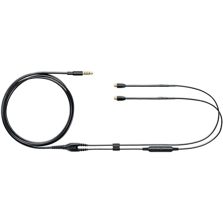 Amazon Co Jp Shure Seシリーズ用 リモート マイク内蔵ケーブル Iphone Android 対応 Mmcxコネクター対応 Rmce Uni 国内正規品 Rmce Uni 家電 カメラ