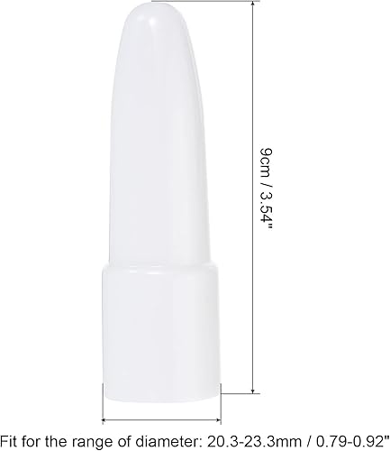 Miniatura 2 de PATIKIL Tapas difusoras de linterna, 4 piezas de plástico de policarbonato resistente al desgaste, varita de señal para la mayoría de linternas LED,