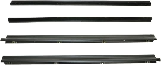 Inner & Outer Window Sweep Felt Kit Set of 4 Compatible with CJ5 CJ6 CJ7 Scrambler Wrangler
